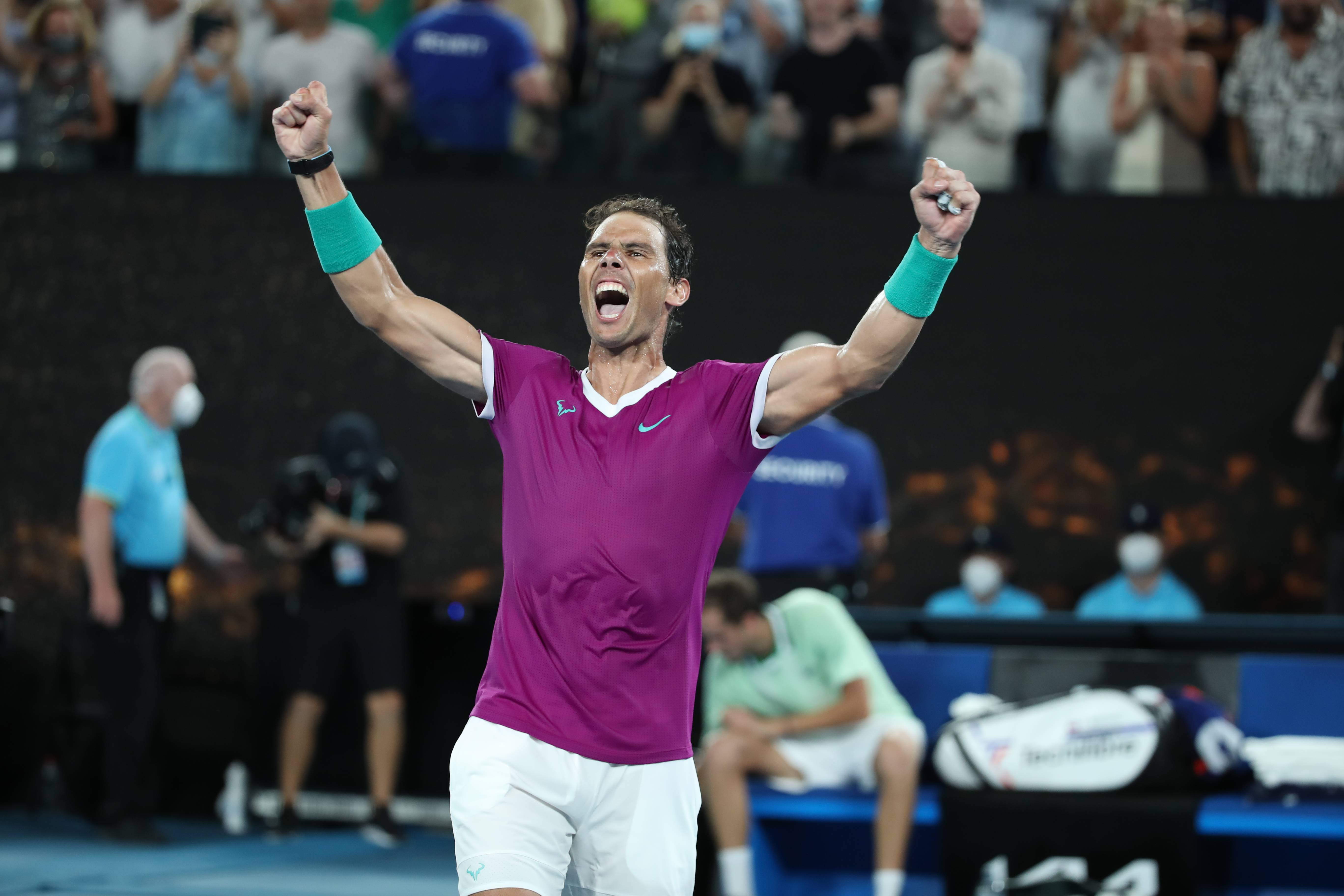 日本网球队险胜澳大利亚网球队，纳达尔高光表现的简单介绍